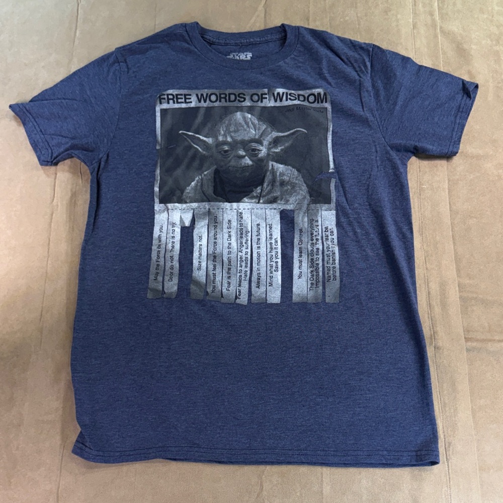 Star Wars Blue Yoda Graphic Tee